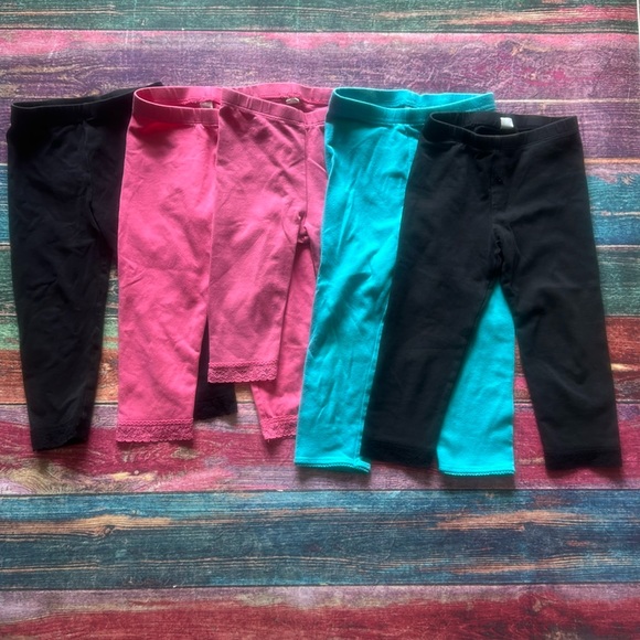 The Children's Place Other - Five pairs of leggings, size 24 months